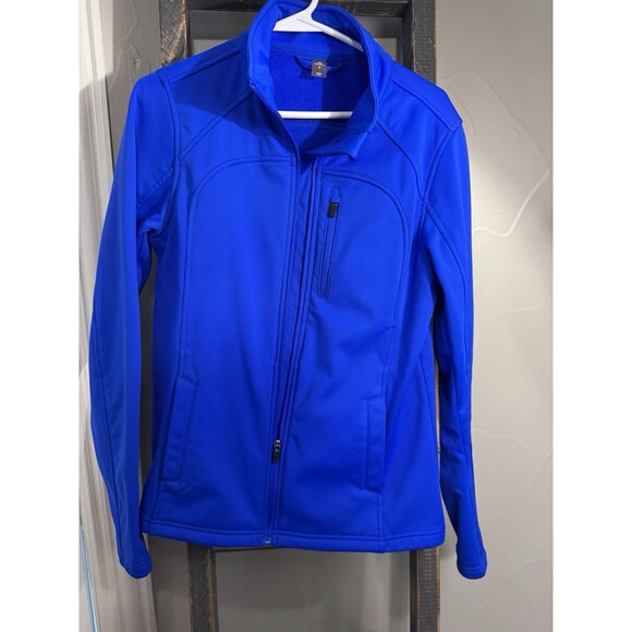 Xersion Blue Active Wear Full Zip Jacket, Size Womens Small, MSRP:$70 NWOT - Picture 3 of 7